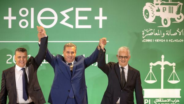 Morocco's prime minister-designate Aziz Akhannouch