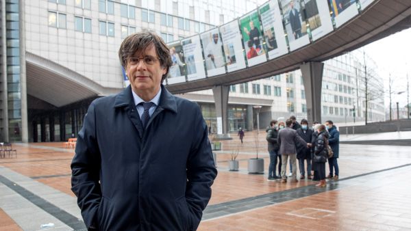 Exiled Catalan separatist leader Carles Puigdemont