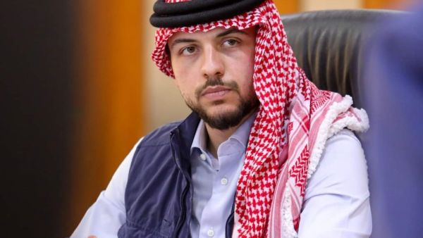 Jordan Crown Prince infected with Covid-19.