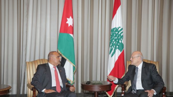 Jordanian prime minister arrived in Beirut