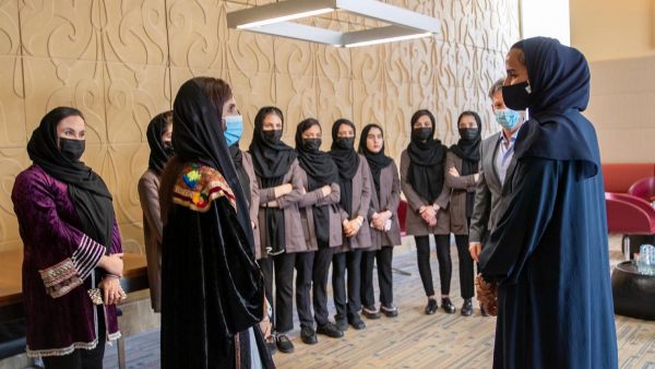 All-female Afghan Robotics Team Receive Scholarships To Study At Qatar Foundation With Joint Funding From Qatar Fund For Development