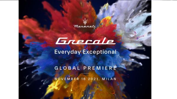 Milan, 16th November 2021: New Maserati Grecale Global Premiere