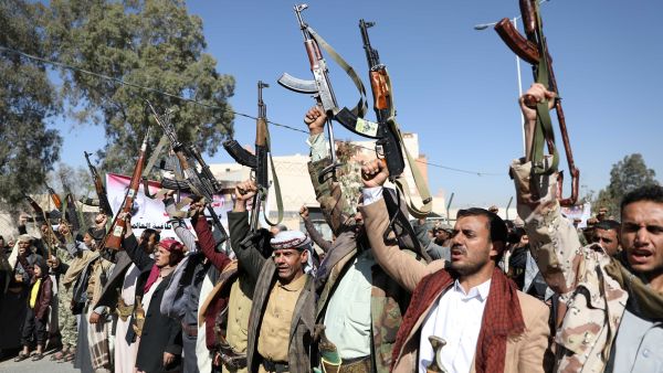 مقاتلون من جماعة أنصار الله الحوثية