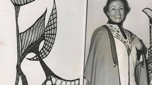 Caland's work is still exhibited in London and other big cities two years after her passing.