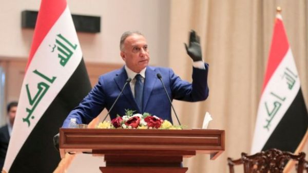 رئيس وزراء العراق مصطفى الكاظمي