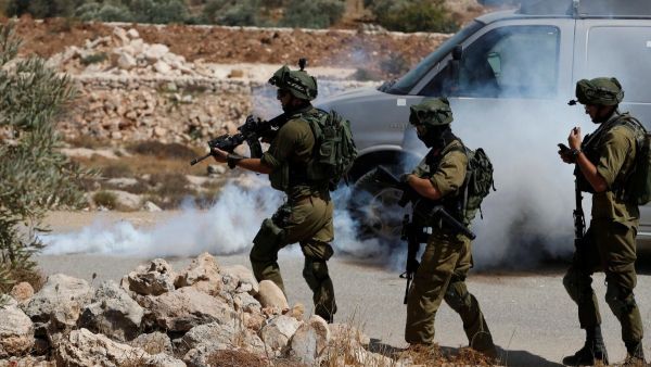 عناصر من جنود الاحتلال في الضفة الغربية