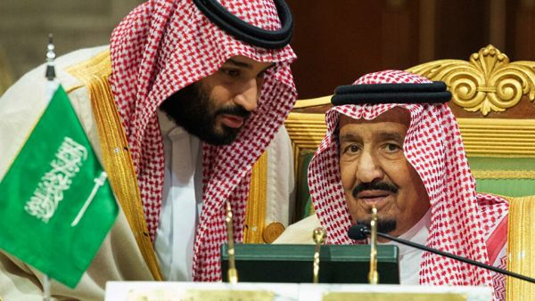  الملك سلمان بن عبد العزيز وولي العهد محمد بن سلمان