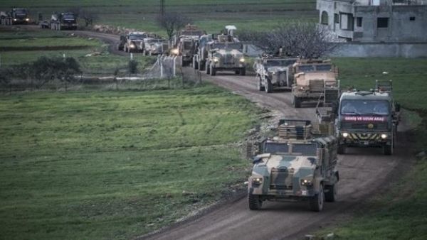 200 آلية تركية تدخل ريف إدلب الليلة الماضية