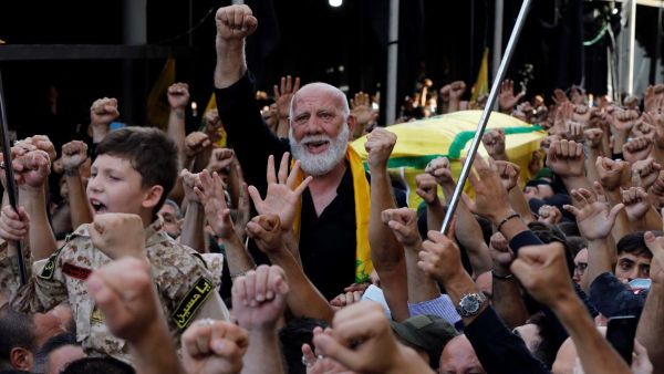 تشييع قتلى حزب الله وامل