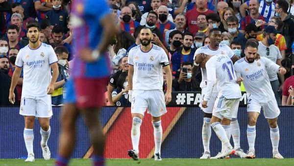 ريال مدريد يتغلب على برشلونة في الكلاسيكو