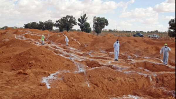 New mass grave found in Libya