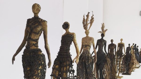 New collection of bronzes, 18 in total, all inspired by Dior designers past and present.