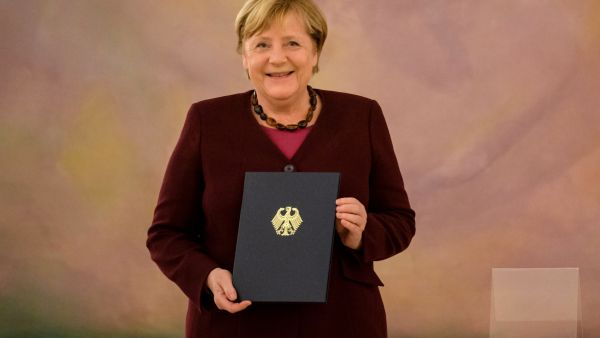 German Chancellor Angela Merkel