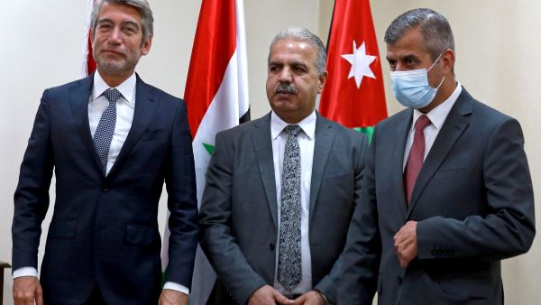 Jordan, Syria and Lebanon reached a final draft for a contract to provide Lebanon with Jordanian electricity through Syria