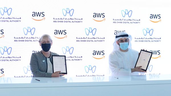 During the event ADDA And Amazon Web Services Sign Joint Collaboration Agreement At GITEX Technology Week To Drive Cloud Computing Capacity Building In Abu Dhabi Government
