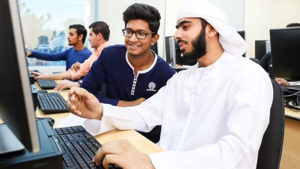 During the event Abu Dhabi University Hosts Its First Annual Stem Programming Competition