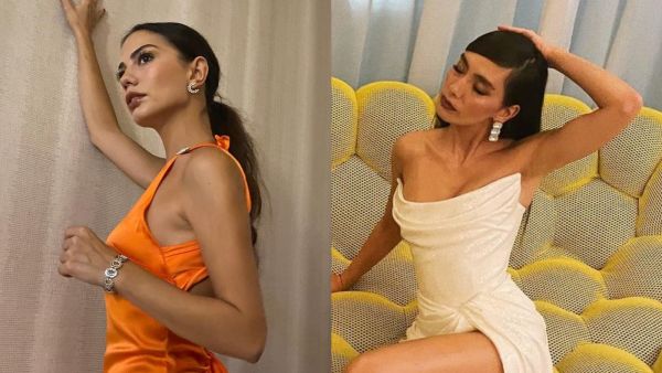 Demet Özdemir Sports Keffiyeh In Dubai Desert and Neslihan Atagül Greets Arab Fans (Video)
