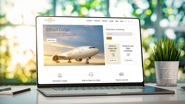 Etihad Cargo Strengthens its Digital Footprint with a Revamped Website 