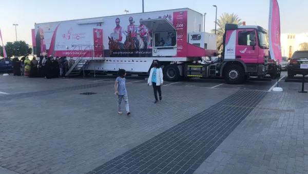 In Cooperation With the Pink Caravan 06 Mall Offers Free Screenings for Early Detection of Breast Cancer
