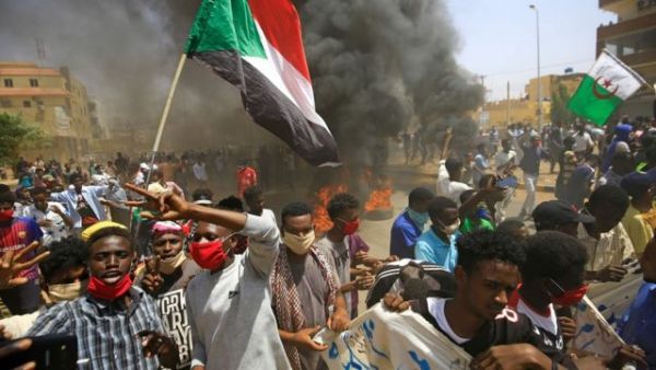 مظاهرات في العاصمة السودانية الخرطوم