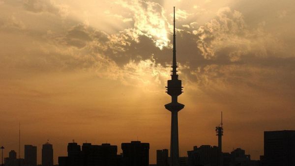 Sunset on Kuwait's skyline 