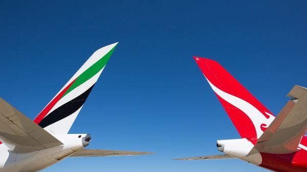 The agreement was signed by Emirates President Tim Clark and Qantas Group CEO Alan Joyce at the International Air Transport Association Annual General Meeting in Boston. Emirates And Qantas Extend Partnership To Help Boost Recovery Of International Travel