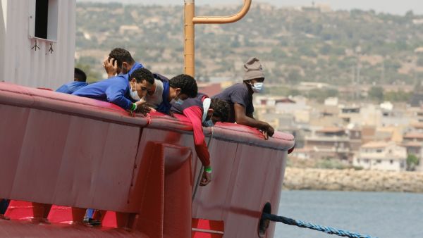 Libyan national accused of committing "serious" human rights abuses against migrants