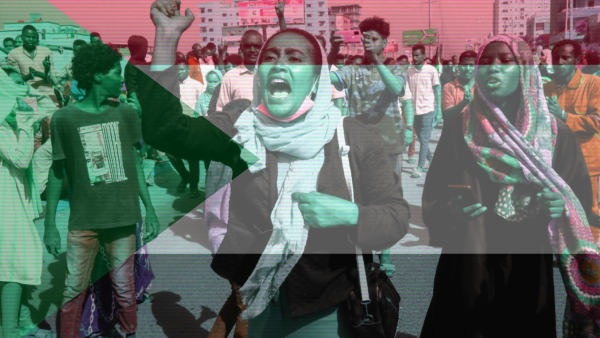 Sudanese protestor after the coup