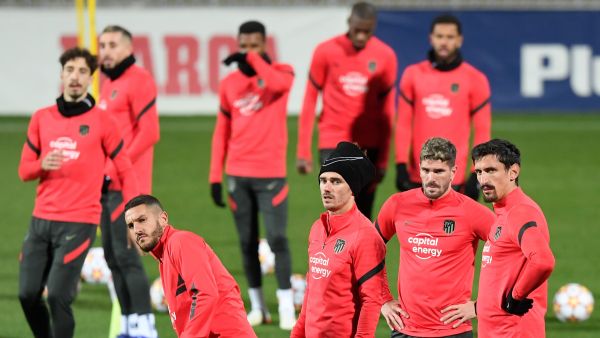 أتلتيكو مدريد مستعد لمواجهة ميلان اليوم