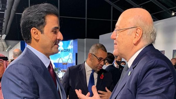 مبعوث لـ تميم الى بيروت