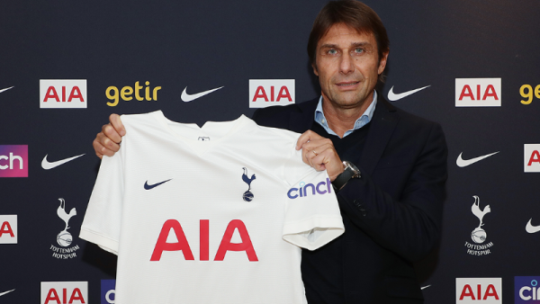 كونتي مدرباً لتوتنهام حتى صيف عام 2023 (المصدر: حساب توتنهام الرسمي على تويتر)