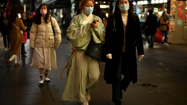 Shoppers in Oxford Street London