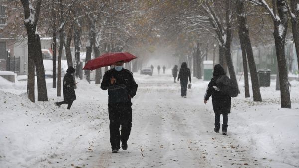 عاصفة ثلجية تضرب الصين