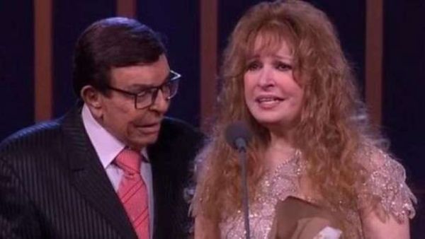 هكذا عبّر سمير صبري عن سعادته بلقاء نيللي في مهرجان القاهرة السينمائي