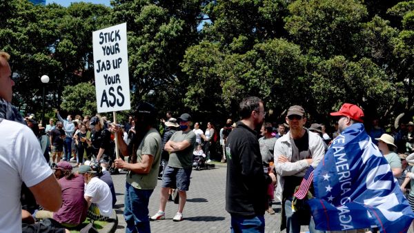 Thousands storm New Zealand parliament to protest against mandatory vaccines