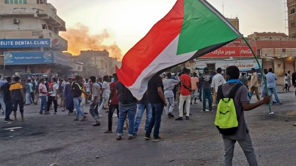 Sudanese are protesting against military coup