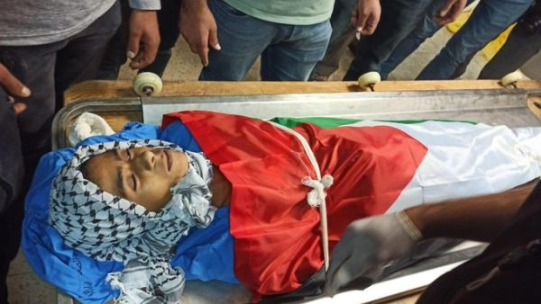 The late Palestinian youngster Mohammad Da'das