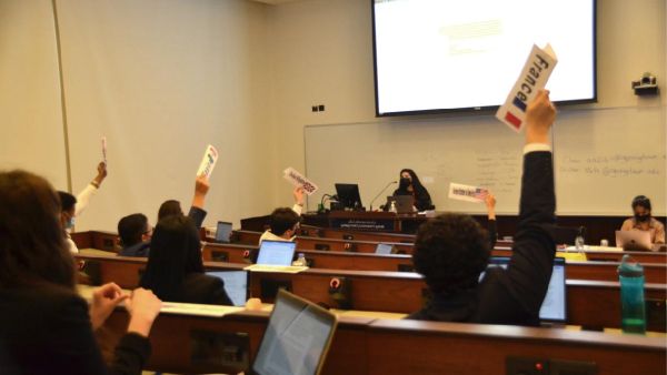 At QF, Local High School Students Gain Diplomatic Experience at Georgetown Model United Nations
