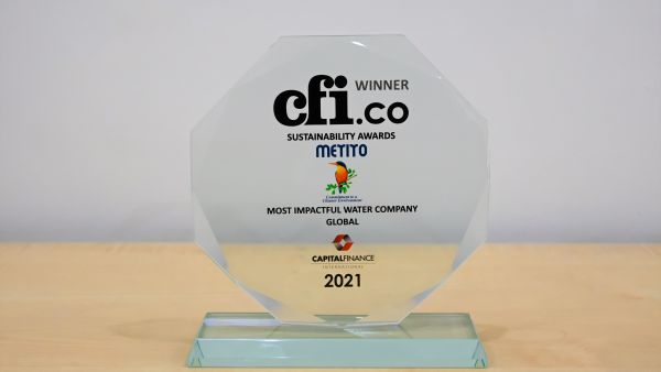 Metito Awarded the Most Impactful Water Company 2021 by CFI.co - Capital Finance International