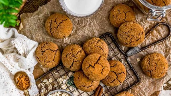 وصفات خريفية: بسكويت القرفة النباتي السهل