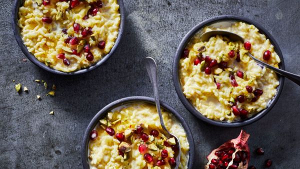 وصفات خريفية: بودنغ الأرز بالزبيب