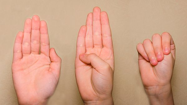 domestic violence hand gesture