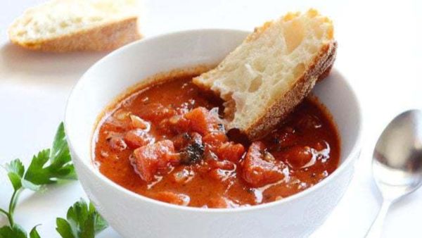 وصفات خريفية: شوربة الطماطم المدخنة