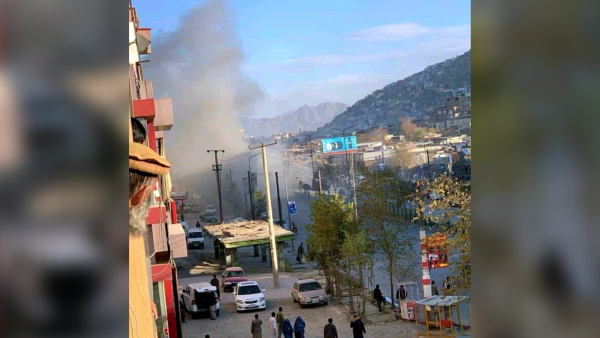A suicide bombing hit a local market in Kabul. (Twitter) suicide bombing in Kabul