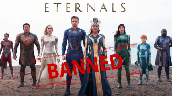 Eternals movie banned in Saudi, Kuwait, Qatar. 