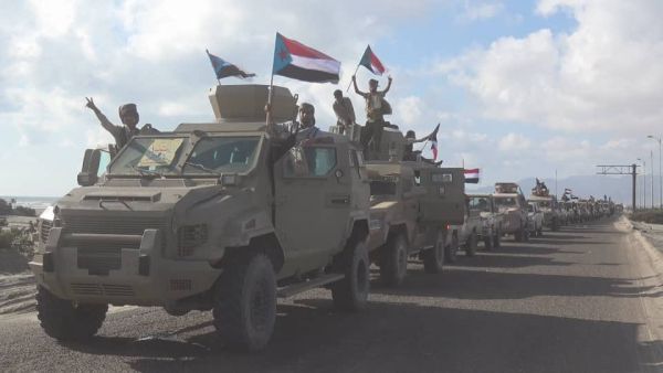 قوات العمالقة تنطلق من الساحل الغربي الى الساحل الشرقي محافظة شبوة