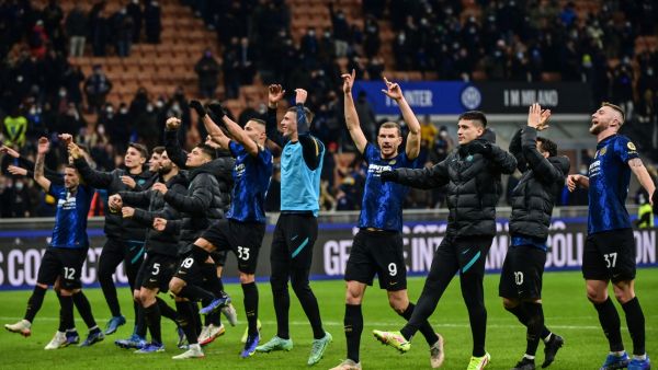 إنتر ميلان يرتقي إلى المركز الثاني مؤقتاً