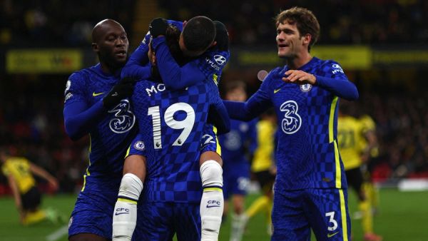 تشيلسي يهزم واتفورد (المصدر: حساب الدوري الإنجليزي الرسمي على تويتر)