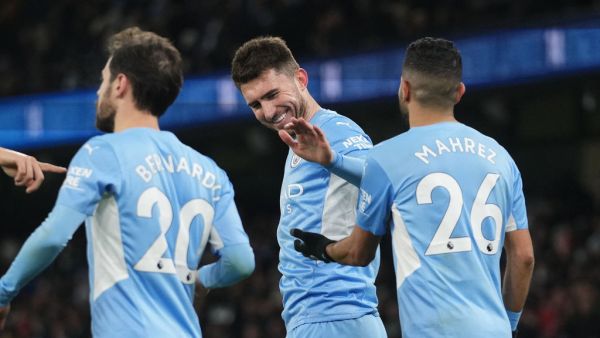 مانشستر سيتي يحقق فوزاً كبيراً على ليستر (المصدر: حساب الدوري الإنجليزي على تويتر)