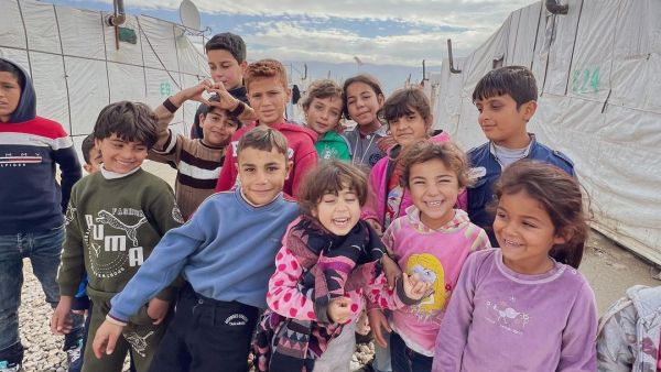 أطفال مخيمات اللاجئين السوريين 